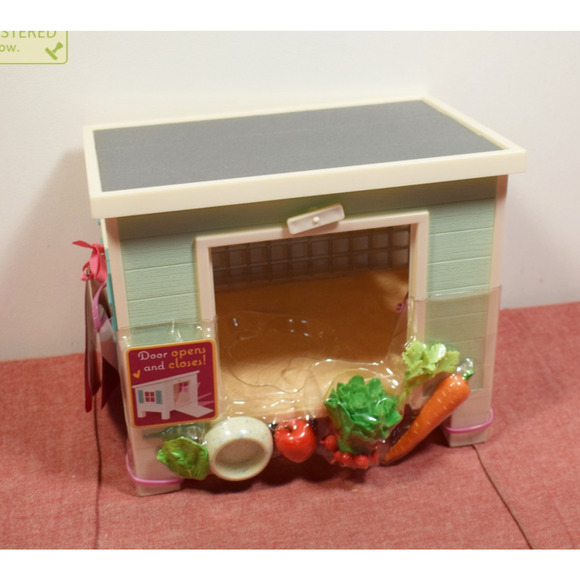 Our Generation Bunny Hutch House Accessory Set for 18'' Dolls (Incomplete) - Picture 1 of 8